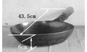 板厚2.3ミリフライパン26ｃｍ深さ6ｃｍサイズ