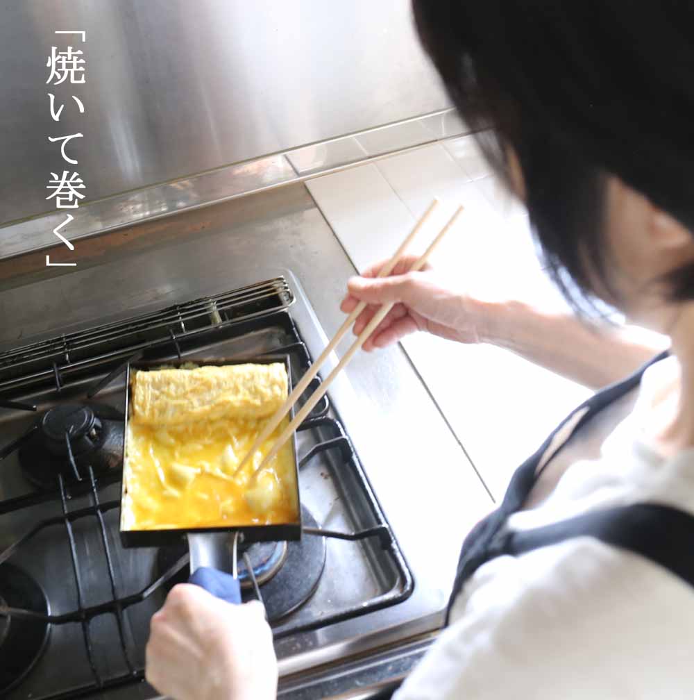 玉子焼き写真上から