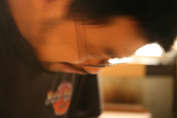 ドライカレー作り